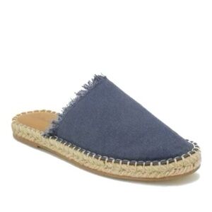 Castaner Navy Espadrille Mules